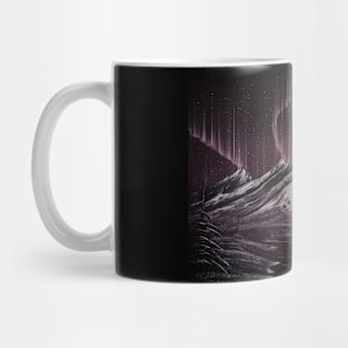 Purple Northern Lights Mug